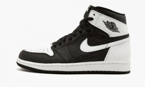 Nike Air Jordan 1 Retro High OG 'RE2PECT' Skor Herr Svarta Vita | 146-SGRLBM