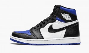 Nike Air Jordan 1 Retro High OG 'Royal Tå' Skor Herr Svarta Vita Kungsblått | 250-DGTFCP