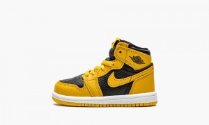 Nike Air Jordan 1 Retro High OG TD 'Pollen' Skor Barn Svarta Vita Gula | 675-EGDHVI