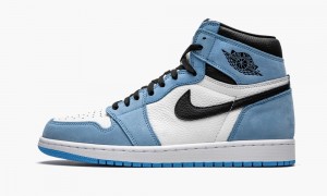 Nike Air Jordan 1 Retro High OG 'University Blue' Skor Herr Vita Blå Svarta | 362-VHOWIB