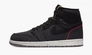 Nike Air Jordan 1 Retro High OG Zo 'Space Hippie' Skor Herr Svarta Grå Röda | 129-LMWTZD