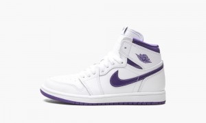 Nike Air Jordan 1 Retro High PS 'Court Purple' Skor Barn Vita Lila | 259-AYFCVZ