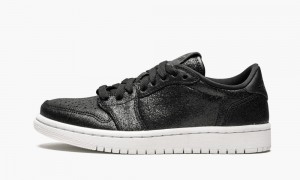 Nike Air Jordan 1 Retro Low NS 'Black White' Skor Dam Svarta Metal Guld Vita | 571-PXRSCQ