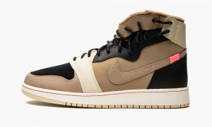 Nike Air Jordan 1 Retro Rebel 'Utility Pack' Skor Dam Svarta Beige | 230-YWTKMQ