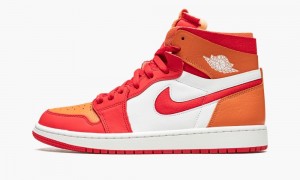 Nike Air Jordan 1 ZOOM CMFT 'Red Hot Curry' Skor Dam Röda Mörkgula | 859-EBWUNR