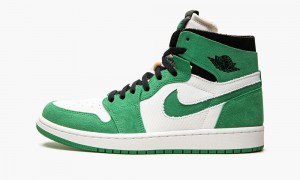 Nike Air Jordan 1 Zoom CMFT 'Stadium Green' Skor Dam Gröna Svarta Vita | 839-GYVCWH