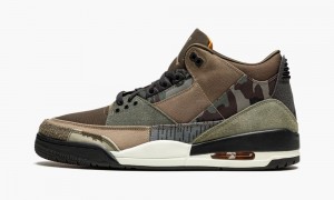 Nike Air Jordan 3 'Patchwork Camo' Skor Herr Camo | 285-ZQGUWH