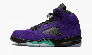 Nike Air Jordan 5 Retro 'Alternate Grape' Skor Herr Lila Svarta | 369-LVSHGB