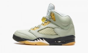 Nike Air Jordan 5 Retro 'Jade Horizon' Skor Herr Ljussilver | 347-LTESYZ