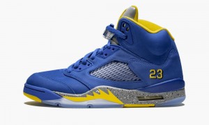 Nike Air Jordan 5 Retro 'Laney Varsity Royal' Skor Herr Kungsblått Ljusgrå | 025-HMPNAJ