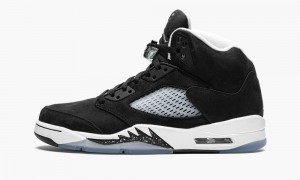 Nike Air Jordan 5 Retro 'Oreo 2021' Skor Herr Svarta Vita Grå | 579-EUIJPT