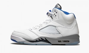 Nike Air Jordan 5 Retro 'Stealth 2.0' Skor Herr Vita Svarta | 738-ITAEKS