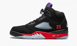 Nike Air Jordan 5 Retro 'Top 3' Skor Herr Svarta Röda Lila | 980-XIACHF