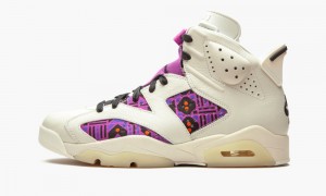 Nike Air Jordan 6 'Quai 54 - Purple' Skor Herr Svarta Orange | 467-BPILMR