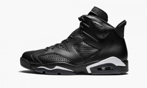 Nike Air Jordan 6 Retro 'Black Cat' Skor Herr Svarta Vita | 637-GDRFBW