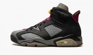 Nike Air Jordan 6 Retro 'Bordeaux' Skor Herr Svarta Mörkgrå | 218-ISZCOB