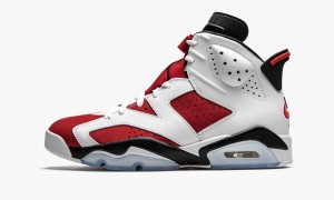 Nike Air Jordan 6 Retro 'Carmine 2021' Skor Herr Svarta Vita Röda | 957-OFQNCD