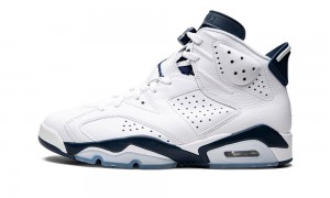 Nike Air Jordan 6 Retro 'Midnight Navy 2022' Skor Herr Vita Marinblå | 793-GTMWAH