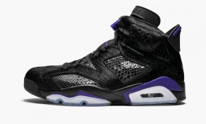 Nike Air Jordan 6 Retro SP 'Social Status-Black Cat' Skor Herr Svarta | 571-ZEJSUV