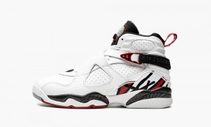 Nike Air Jordan 8 Retro BG 'Alternate' Skor Barn Vita Röda | 154-XTIMEU