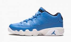 Nike Air Jordan 9 Retro Low BG 'Pantone' Skor Barn Blå Vita | 365-TJESVC