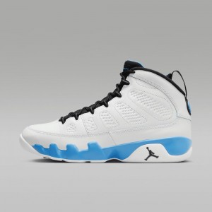 Nike Air Jordan 9 Retro Skor Herr Vita Mörkblå Svarta | 176-RZMFTL