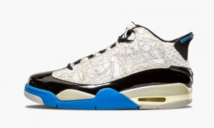 Nike Air Jordan Dub Zero Skor Herr Vita Svarta Ljus | 928-BKYMTV