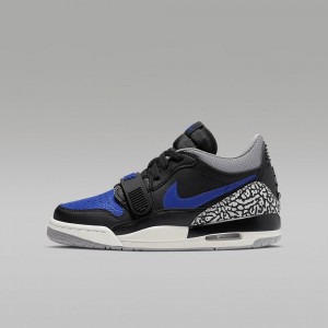 Nike Air Jordan Legacy 312 Low Skor Barn Svarta Blå | 214-SILRUF