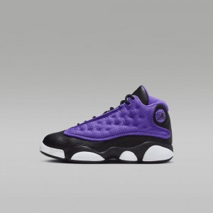 Nike Jordan 13 Retro Skor Barn Lila Vita Svarta | 068-OCFRDE