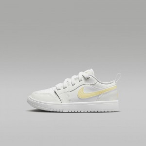 Nike Jordan 1 Low Alt Skor Barn Vita | 052-VCODMJ