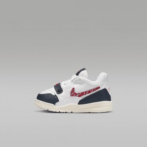 Nike Jordan Legacy 312 Low Skor Barn Vita Svarta Röda | 608-LQDRBN