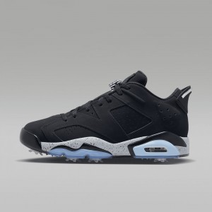 Nike Jordan Retro 6 G NRG Golfskor Herr Svarta Blå | 725-ORCTSE