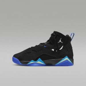 Nike Jordan True Flight Skor Barn Svarta Blå | 163-KMENHZ