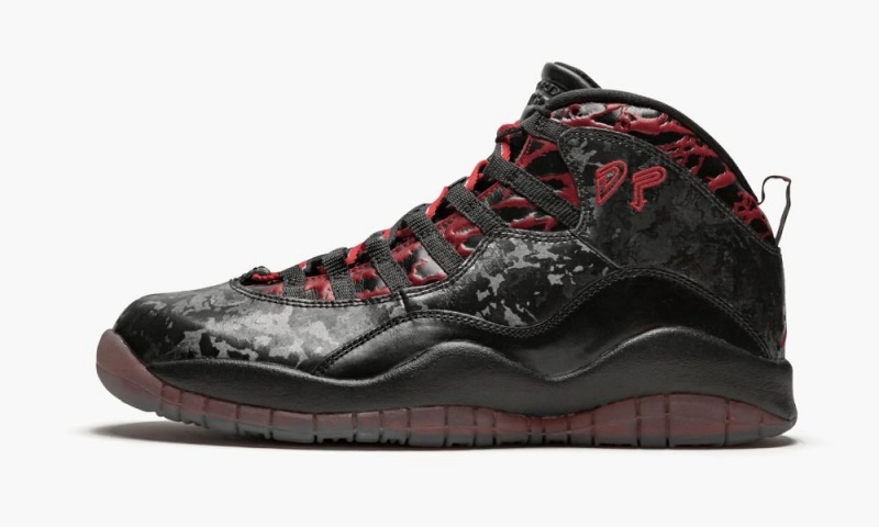 Nike Air Jordan 10 Retro DB \'Doernbecher\' Skor Herr Svarta Röda | 478-DNQUOP