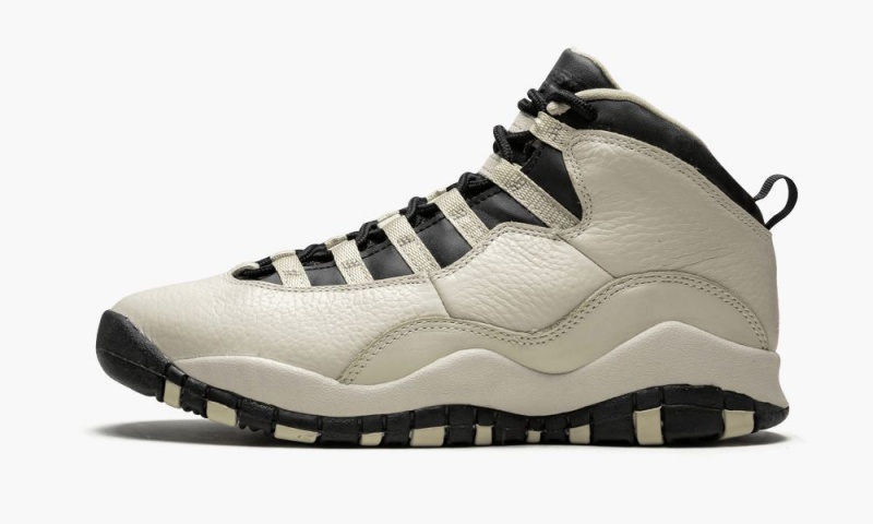 Nike Air Jordan 10 Retro PREM GG \'Heiress\' Skor Barn Vita Svarta | 647-IZYHJS