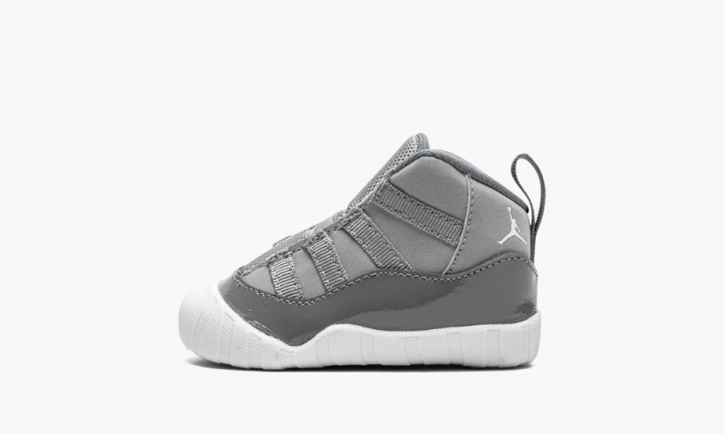 Nike Air Jordan 11 Crib Bootie \'Cool Grey\' Skor Barn Grå Olika Färger | 276-FJIGBL