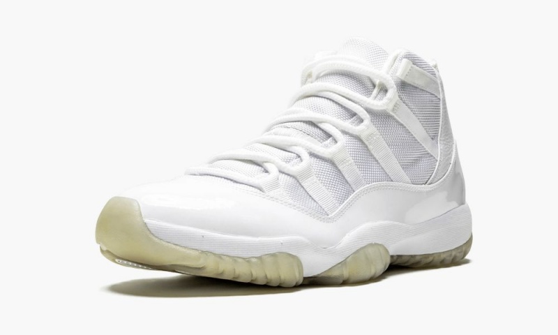 Nike Air Jordan 11 Retro 'Anniversary' Skor Herr Vita Metal Silver | 253-FTRLUQ