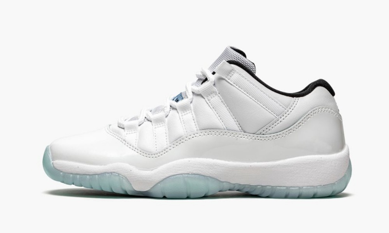 Nike Air Jordan 11 Retro GS \'Legend Blue\' Skor Barn Vita Blå | 940-QOSXVJ