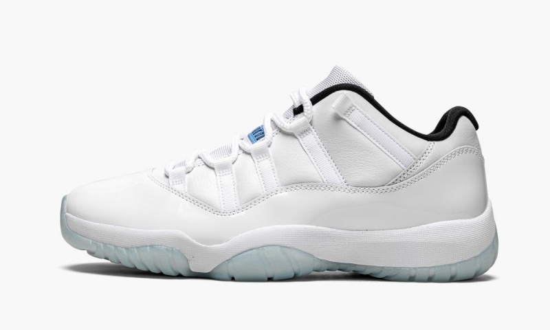 Nike Air Jordan 11 Retro Low \'Legend Blue\' Skor Herr Vita Svarta Blå | 213-WQZPFE