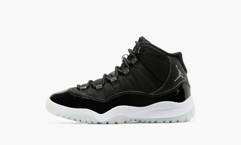 Nike Air Jordan 11 Retro PS \'Jubilee / 25th Anniversary\' Skor Barn Svarta Vita | 819-SKCYMX