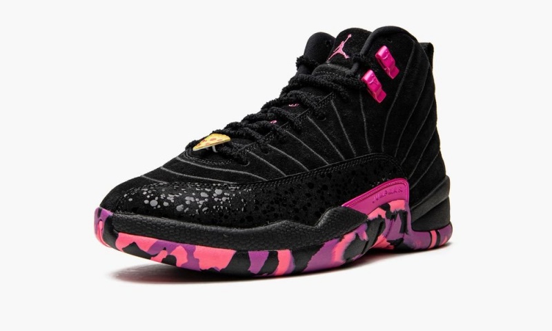 Nike Air Jordan 12 Retro DB 'Doernbecher' Skor Herr Svarta Rosa Lila | 527-KSTMZU