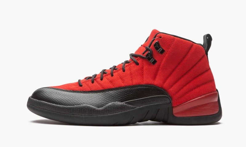 Nike Air Jordan 12 Retro \'Reverse Flu Game\' Skor Herr Röda Svarta | 204-QYABHW