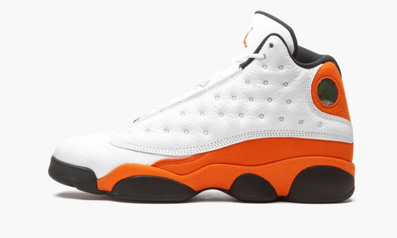 Nike Air Jordan 13 Retro GS \'Starfish\' Skor Barn Vita Svarta | 195-VQRKWS