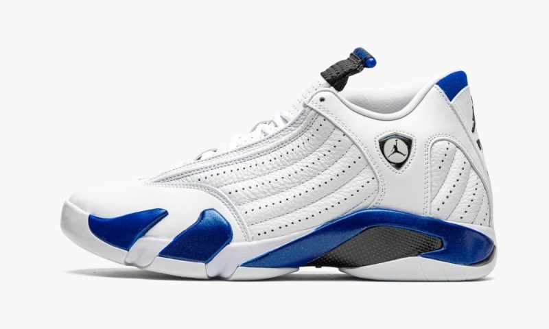 Nike Air Jordan 14 Retro \'Hyper Royal\' Skor Herr Vita Kungsblått Svarta | 389-BURYKC