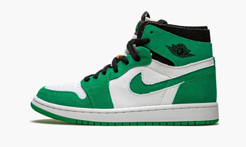 Nike Air Jordan 1 High Zoom CMFT \'Stadium Green\' Skor Herr Gröna Svarta Vita | 496-HPOXGU