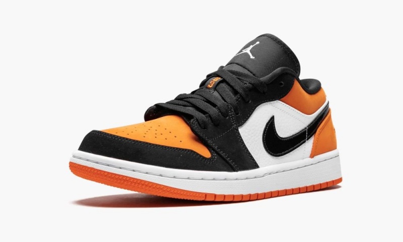 Nike Air Jordan 1 Low 'Shattered Backboard' Skor Herr Svarta Vita Orange | 187-JKFVQX