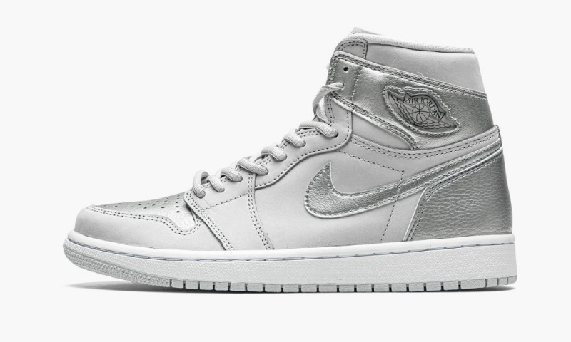 Nike Air Jordan 1 Retro High CO.JP \'Metallic Silver\' Skor Herr Grå Vita Metal | 316-XAKTBW