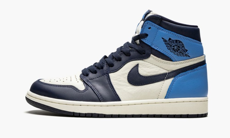 Nike Air Jordan 1 Retro High OG \'Obsidian/University Blue\' Skor Herr Obsidian Blå | 932-RCZQXP