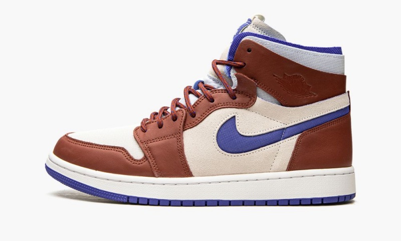 Nike Air Jordan 1 Zoom CMFT \'Redstone\' Skor Dam Kungsblått | 719-QIBPEY