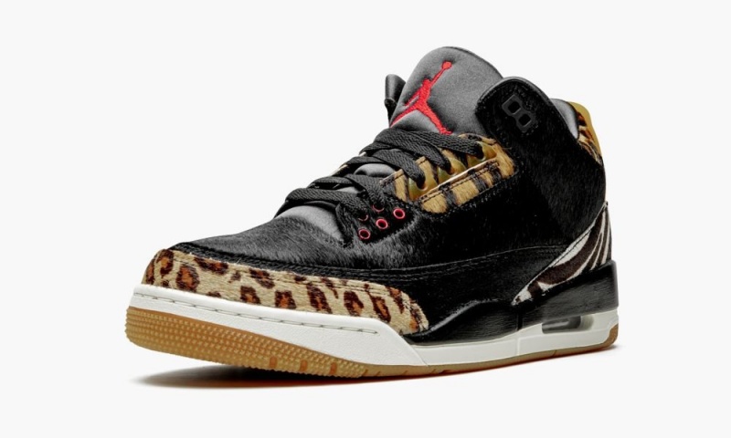 Nike Air Jordan 3 Retro 'Animal Instinct' Skor Herr Svarta Ljusbruna | 931-GELTHB